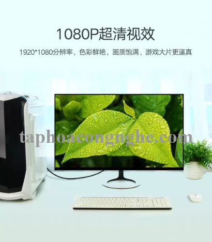 Ugreen 11633 10M màu Đen Cáp tín hiệu 2 đầu VGA VG101 30011633